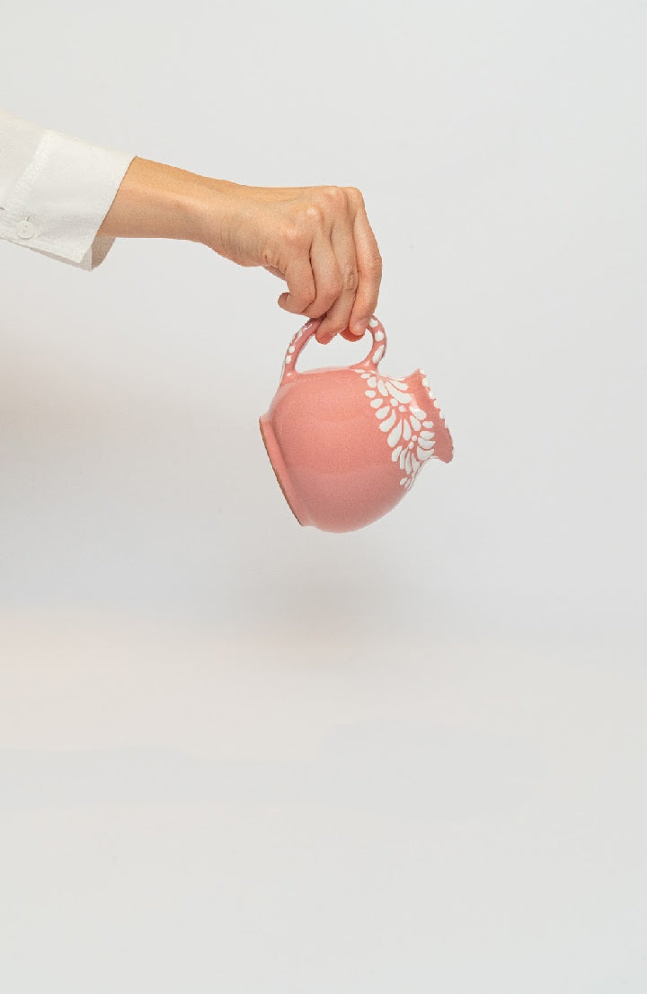 Juego de Café (Cafetera/ Cremera/ Azucarera): Amor & Café