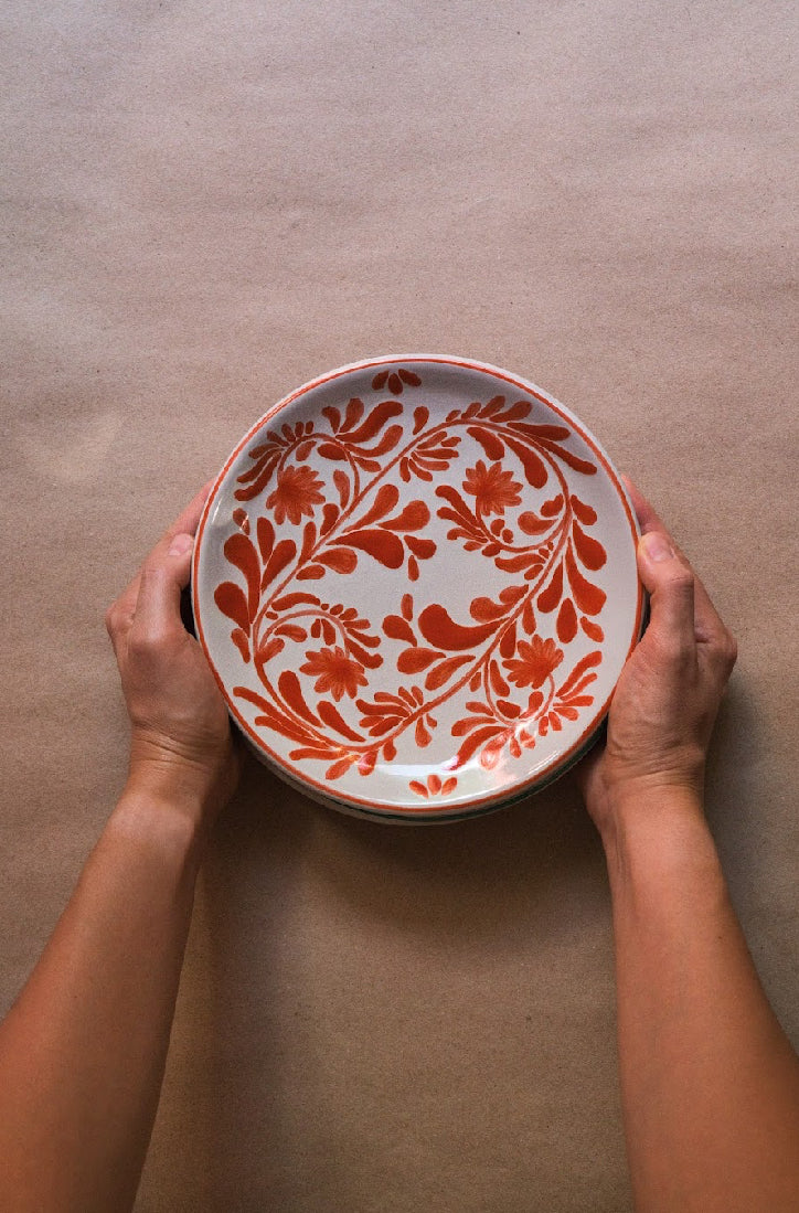 Platos de Talavera: Guirnalda Poblana