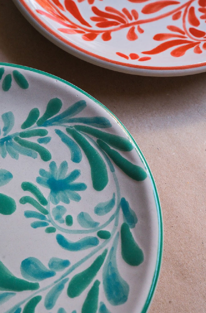 Platos de Talavera: Guirnalda Poblana