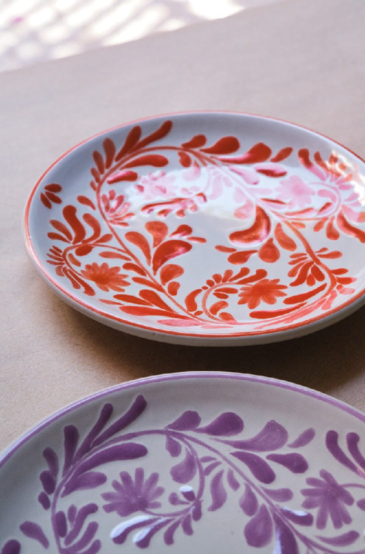 Platos de Talavera: Guirnalda Poblana