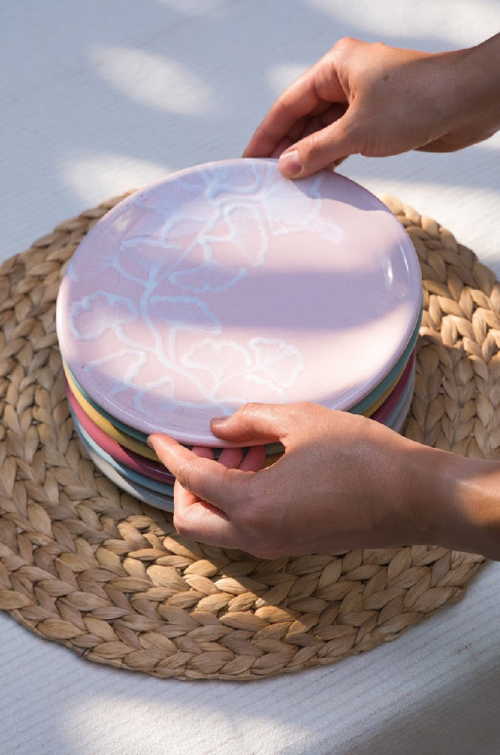 Platos de Talavera: Coloré
