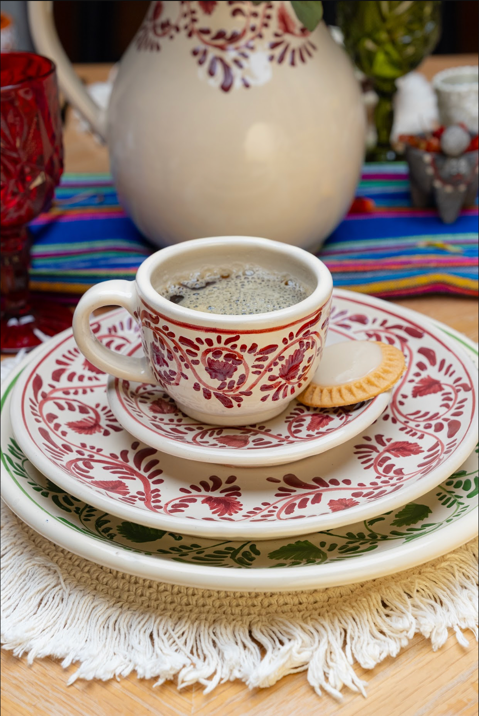 Platos de talavera: Tierra Mia
