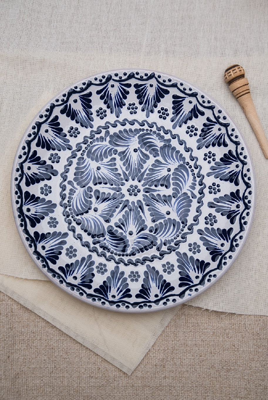 Platos de Talavera Alba