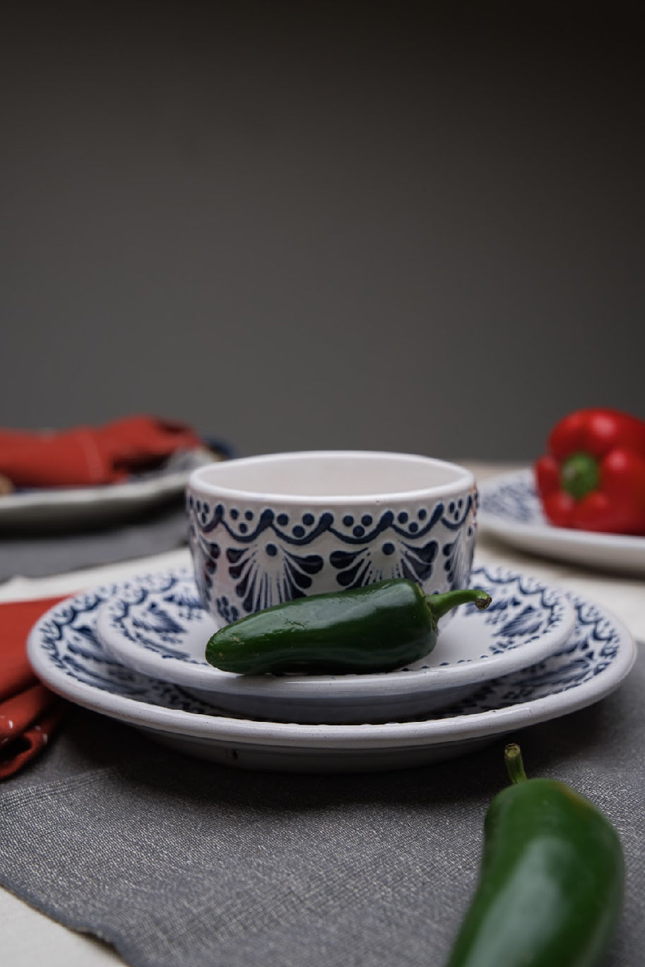 Platos de Talavera Alba